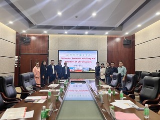 【学术兽医】美国Chi University校长谢慧胜教授到伟德国际1949始于英国交流